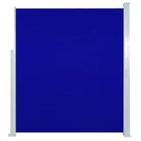 Tenda Laterale Retrattile per Patio 160x300 cm Blu 317882