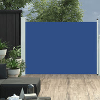 Tenda Laterale Retrattile per Patio 117x500 cm Blu cod mxl 15773