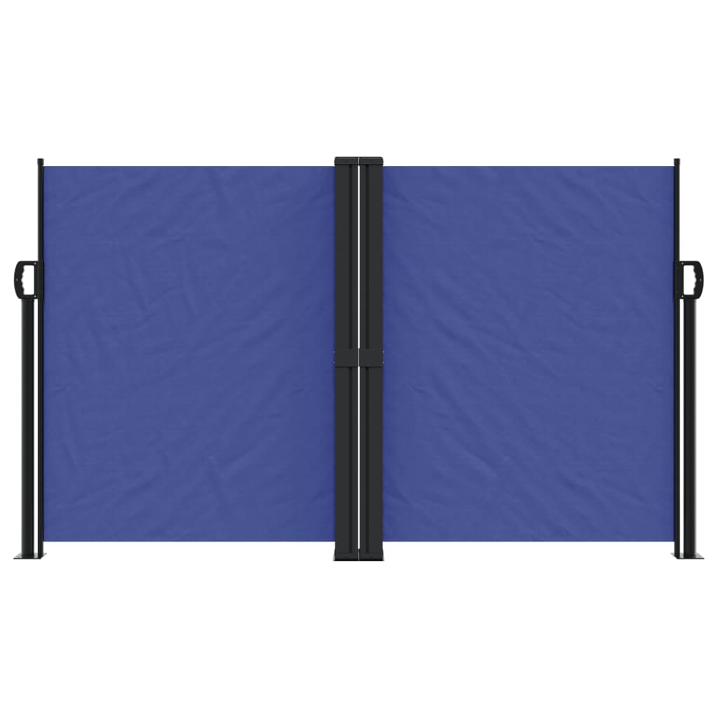 Tenda Laterale Retrattile Blu 140x1200 cm