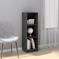 Libreria/Divisorio Grigio 36x33x110 cm Legno Massello di Pino cod mxl 13756