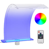 Fontana da Piscina con LED RGB in Acrilico 50 cmcod mxl 126214