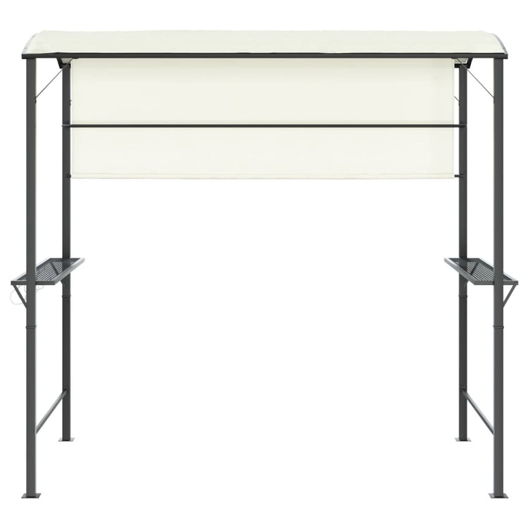 Gazebo con Tetto 220x110x200 cm Crema 318532