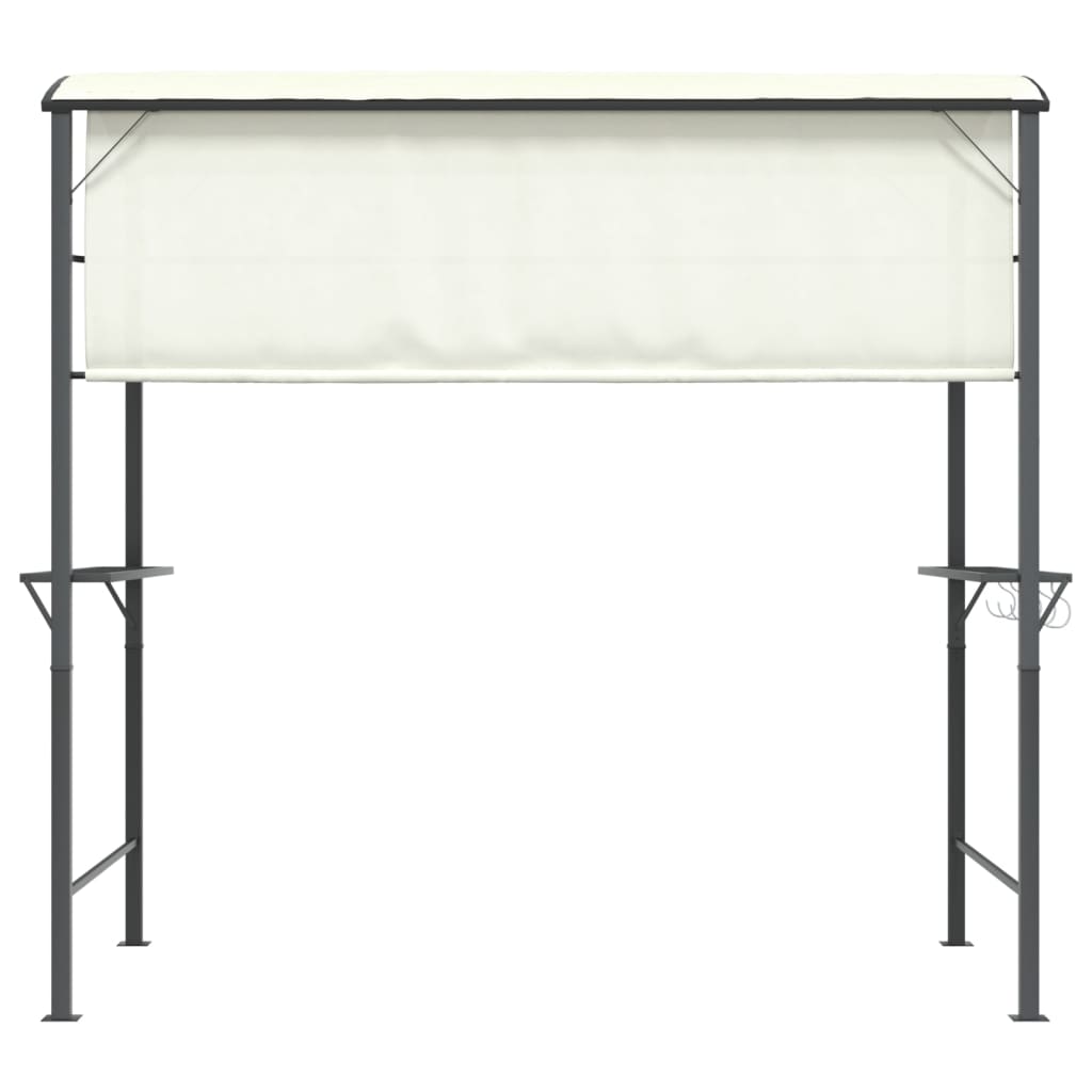 Gazebo con Tetto 220x110x200 cm Crema 318532