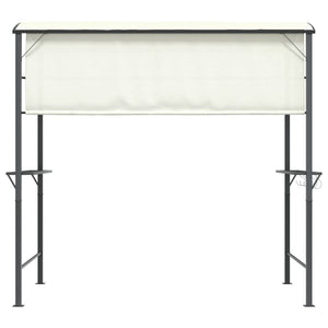 Gazebo con Tetto 220x110x200 cm Crema 318532