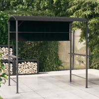 Gazebo con Tetto 220x110x200 cm Antracite 318533