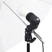 Kit per Studio Fotografico con Set di Luci e Fondale 3094639