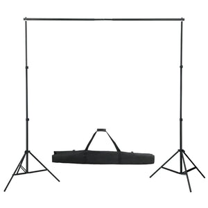 Kit per Studio Fotografico con Set di Luci e Fondale 3094646