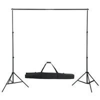 Kit per Studio Fotografico con Set di Luci e Fondale 3094650