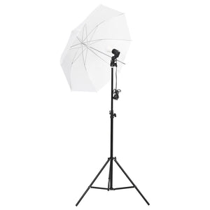 Kit per Studio Fotografico con Set Luci, Fondale e Riflettore 3094664