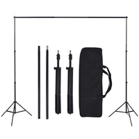 Kit per Studio Fotografico con Set Luci, Fondale e Riflettore 3094666