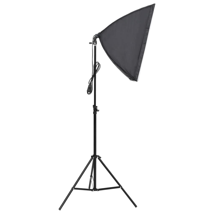 Kit per Studio Fotografico con Softbox, Fondale e Riflettore 3094670