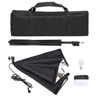 Kit per Studio Fotografico con Softbox, Fondale e Riflettore 3094670