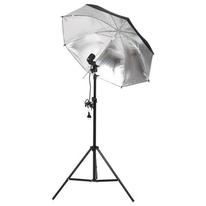 Kit per Studio Fotografico con Set di Luci e Fondale 3094704