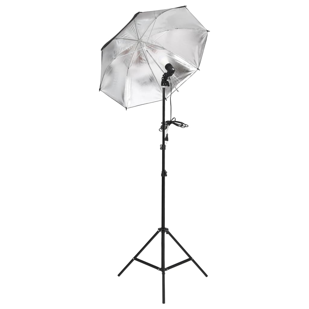 Kit per Studio Fotografico con Set di Luci e Fondale cod mxl 66413