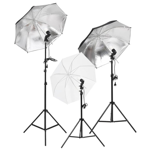 Kit per Studio Fotografico con Set Luci, Fondale e Riflettore cod mxl 66410