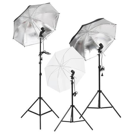 Kit per Studio Fotografico con Set Luci, Fondale e Riflettore cod mxl 66415