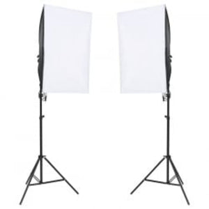 Kit per Studio Fotografico con Set di Luci e Fondalecod mxl 97495