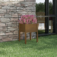 Fioriera da Giardino Miele 50x50x70 cm in Massello di Pino cod mxl 66915