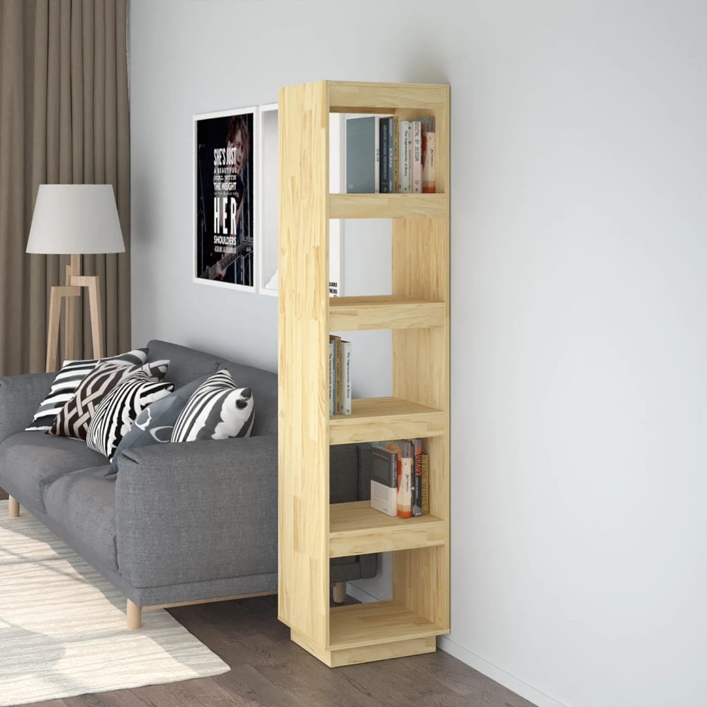 Libreria/Divisorio 40x35x167 cm in Legno Massello di Pino 810854