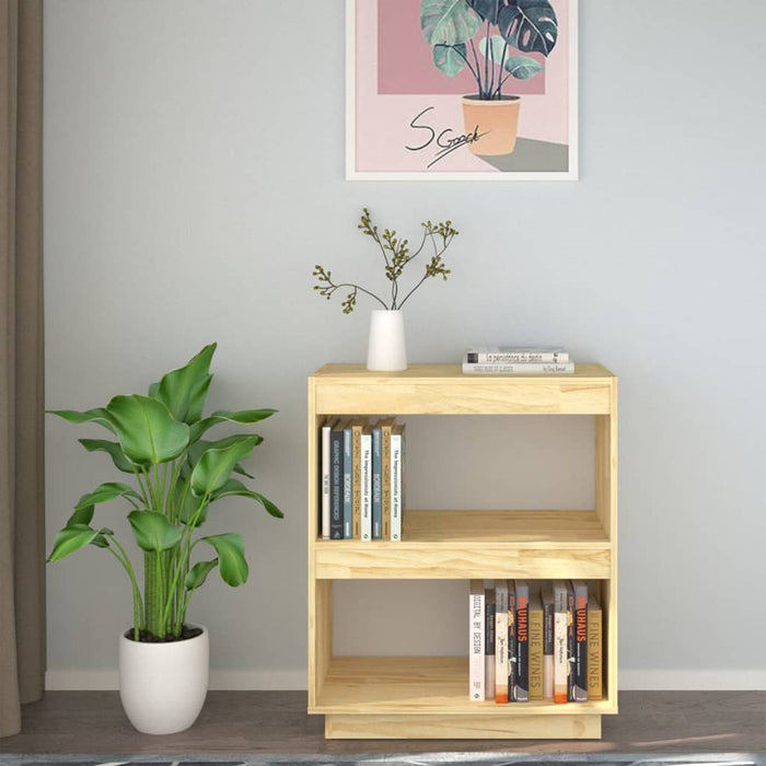 Libreria 60x35x71 cm in Legno Massello di Pino cod mxl 20542