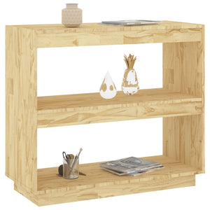 Libreria 80x35x71 cm in Legno Massello di Pino cod mxl 12588