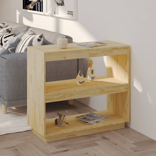 Libreria 80x35x71 cm in Legno Massello di Pino cod mxl 12588