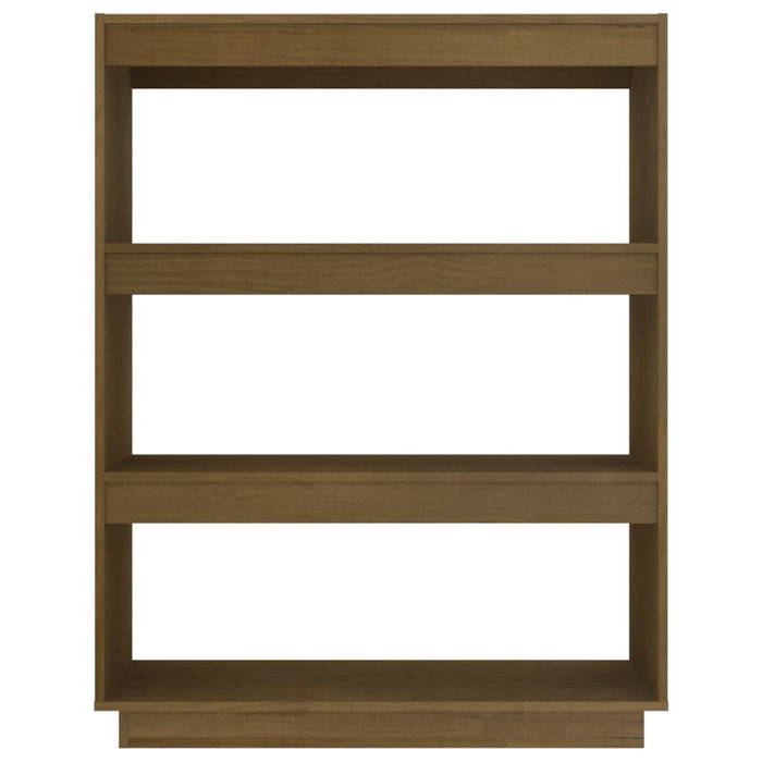 Libreria/Divisorio Miele 80x35x103 cm in Legno Massello di Pino cod mxl 17297