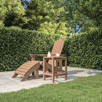 Tavolo da Giardino Adirondack Marrone 38x38x46 cm HDPE cod mxl 54196