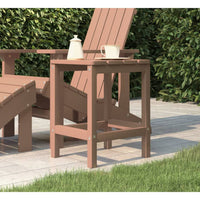 Tavolo da Giardino Adirondack Marrone 38x38x46 cm HDPE cod mxl 54196