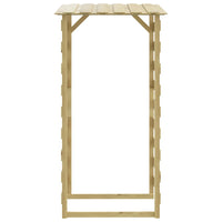 Pergola con Tetto 100x90x200 cm in Legno di Pino Impregnato cod mxl 72593