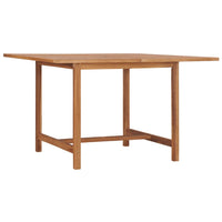 Tavolo Pranzo da Giardino Ø110x110x75 cm Legno Massello di Teak 318477