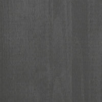 Comodini 2 pz Grigio Scuro 40x35x44,5 cm Legno Massello di Pino cod mxl 30197