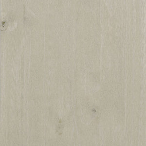 Comodino Bianco 40x35x62 cm in Legno Massello di Pino cod mxl 31181