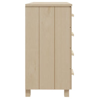 Credenza Miele 79x40x80 cm in Legno Massello di Pino cod mxl 15367