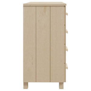 Credenza Miele 79x40x80 cm in Legno Massello di Pino cod mxl 15367