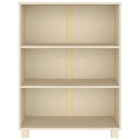 Libreria Marrone Miele 85x35x112 cm in Legno Massello di Pino