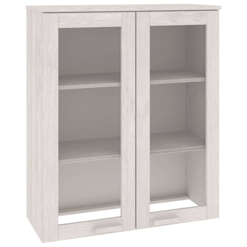 Scaffale per Credenza Bianco 85x35x100 cm Legno di Pino cod mxl 19231