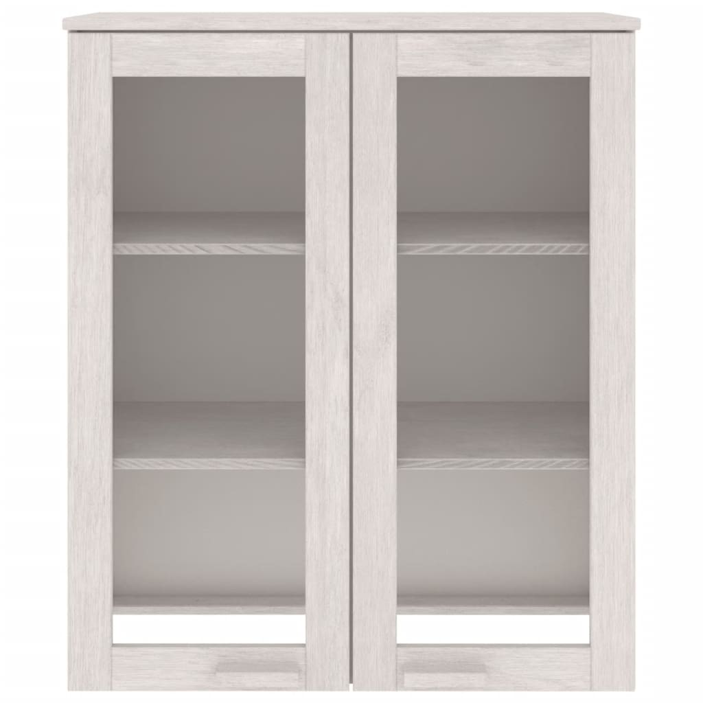 Scaffale per Credenza Bianco 85x35x100 cm Legno di Pino cod mxl 19231