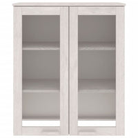 Scaffale per Credenza Bianco 85x35x100 cm Legno di Pino cod mxl 19231