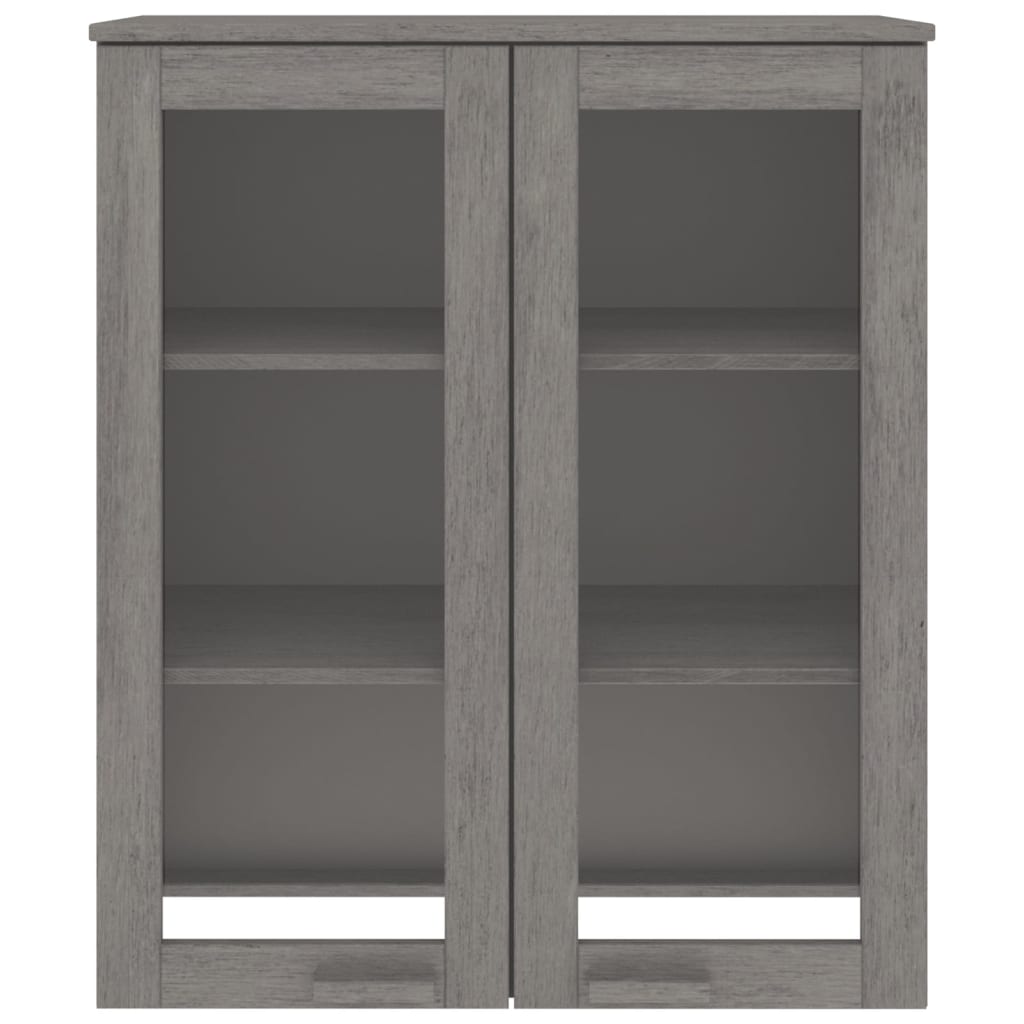 Scaffale per Credenza Grigio Chiaro 85x35x100 cm Legno di Pino cod mxl 17770