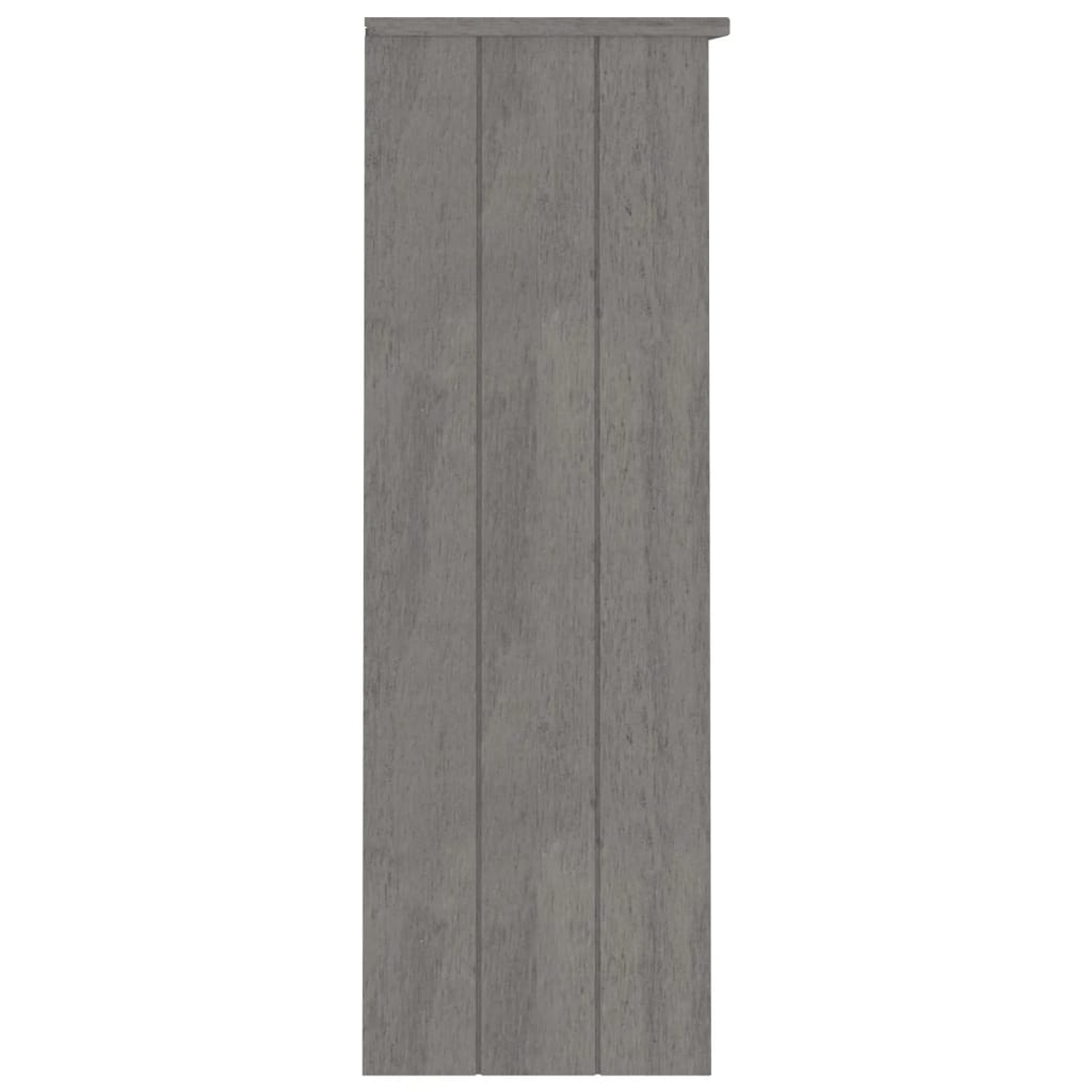 Scaffale per Credenza Grigio Chiaro 85x35x100 cm Legno di Pino cod mxl 13755