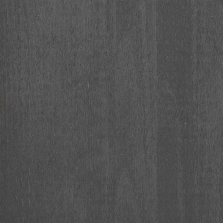 Scarpiera Grigio Scuro 59,5x35x117 cm Legno Massello di Pino cod mxl 45051