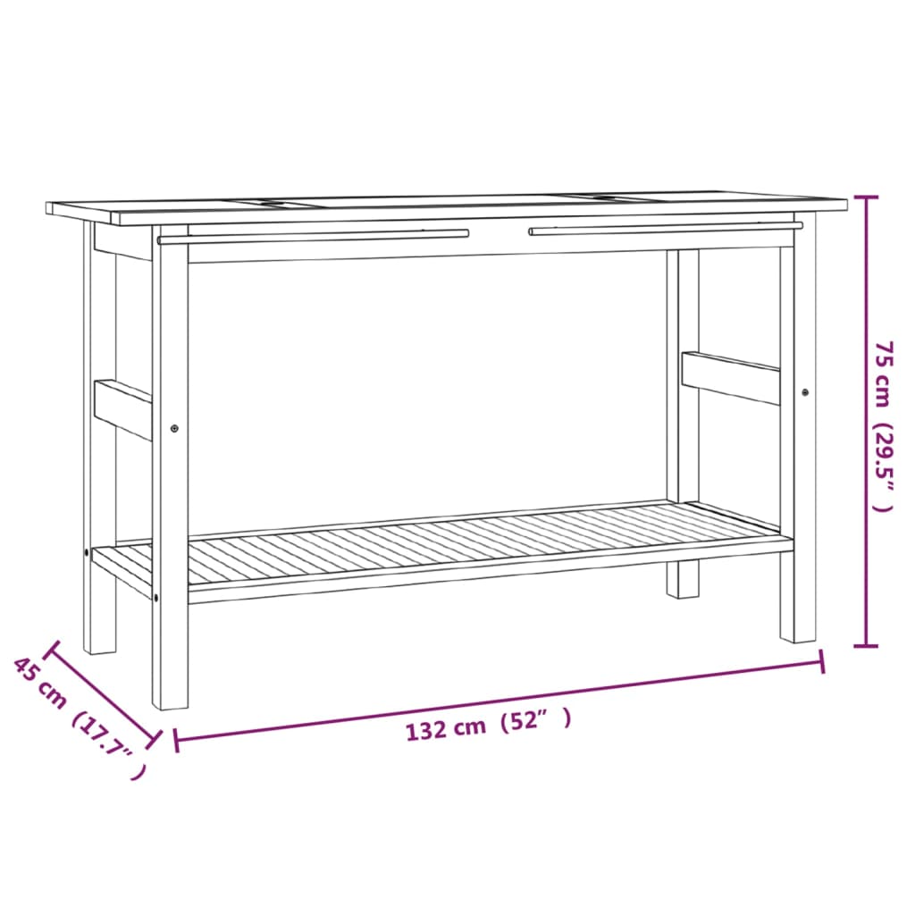 Mobile Vanità Bagno e Lavandini Marmo Crema Legno Massello Teak cod mxl 64675