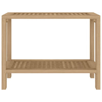 Tavolino da Bagno 60x30x45 cm in Legno Massello di Teakcod mxl 73259