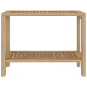 Tavolino da Bagno 60x30x45 cm in Legno Massello di Teakcod mxl 73259