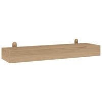 Mensole da Parete 2 pz 60x15x6 cm in Legno Massello di Teak cod mxl 69226