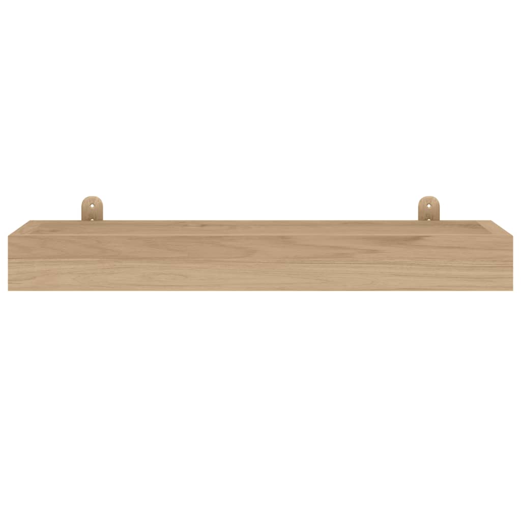 Mensole da Parete 2 pz 60x15x6 cm in Legno Massello di Teak cod mxl 69226