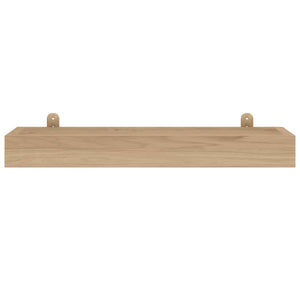 Mensole da Parete 2 pz 60x15x6 cm in Legno Massello di Teak cod mxl 69226