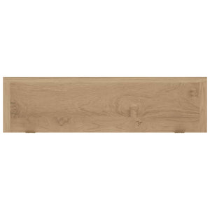 Mensole da Parete 2 pz 60x15x6 cm in Legno Massello di Teak cod mxl 69226