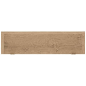 Mensole da Parete 2 pz 90x15x6 cm in Legno Massello di Teak cod mxl 69237